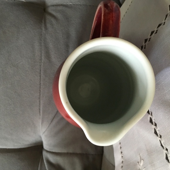 Handmade Porcelain  Pitcher Signed - Picture 3 of 4